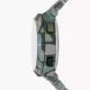 Fossil Everett Camouflage Solar Powered Tactical Watch FS5894