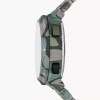 Fossil Everett Camouflage Solar Powered Tactical Watch FS5894
