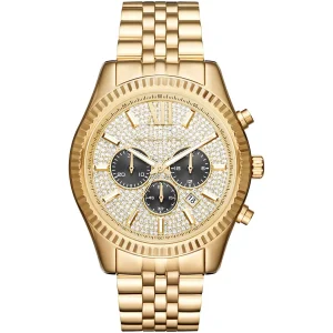 Michael Kors Lexington Gold Luxury Watch MK8494
