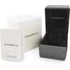 211119142450_watch-box Emporio Armani AR11245 Black Crystal Gianni T-Bar Watch with Rose Gold Stainless Steel