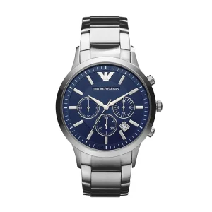 Emporio Armani AR2448 Classic Blue‑Dial Sophistication 50 ATM