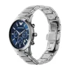 Emporio Armani AR2448 Classic Blue‑Dial Sophistication 50 ATM