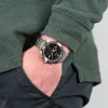 Emporio Armani AR11241 Mario Silver Watch Tachymeter Chronograph 50M WR