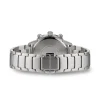 Emporio Armani AR11241 Mario Silver Watch Tachymeter Chronograph 50M WR